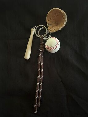 baseball keychain
